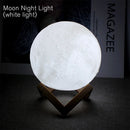 Luminária Lua 3D