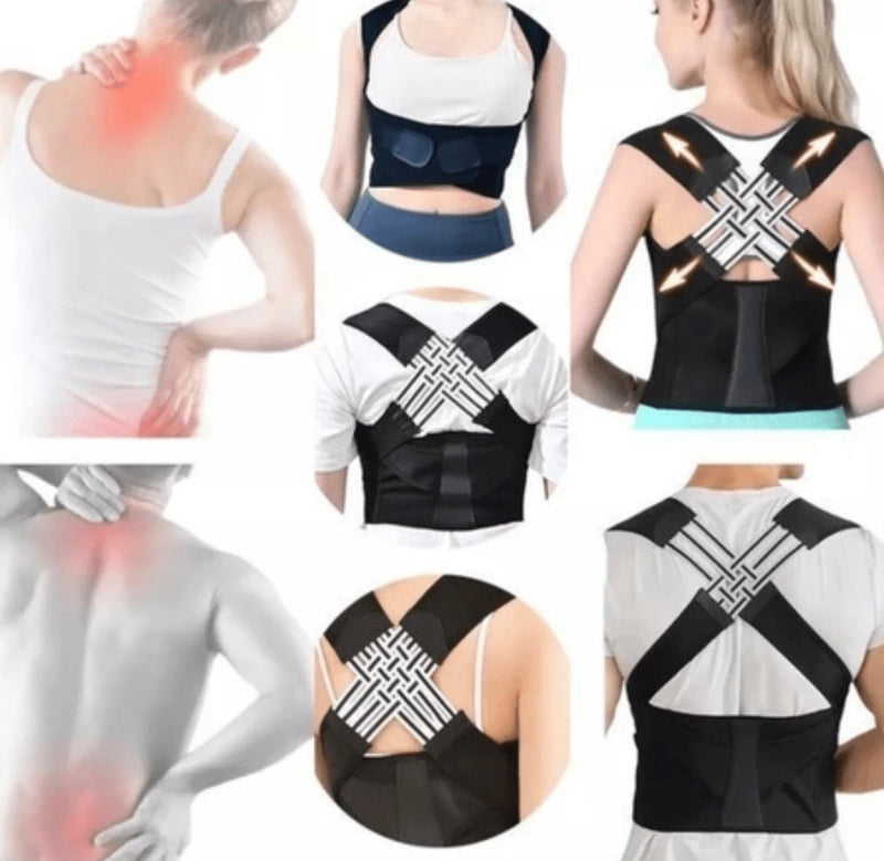 Corretor Postural + Cinta Alinhadora de Cintura