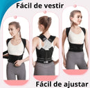 Corretor Postural + Cinta Alinhadora de Cintura