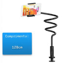 Suporte Flexível 128 cm, compatível com dispositivos de 3,5 a 13,0 polegadas.