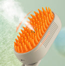 Escova A Vapor Para Gatos e Cães 3 Em 1