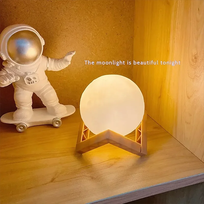 Luminária Lua 3D