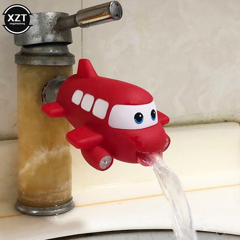 New Animal Faucet Extender Kids Baby Children Help Washing Hands Sink Water Tap Extender Splash-proof Spout Extension Bath Toys