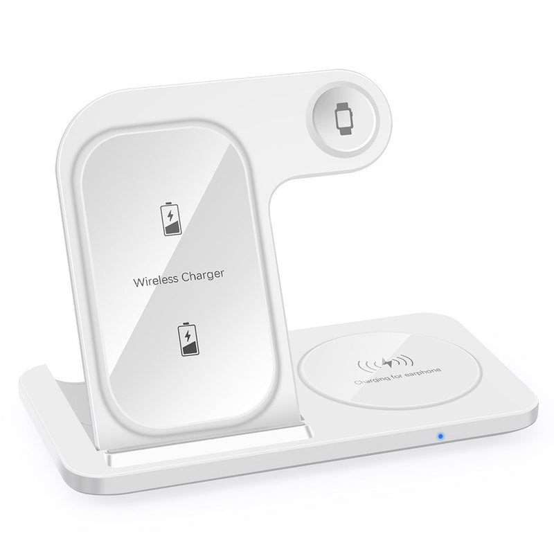 3 in 1 Wireless Charger Stand For iPhone 13 12 11 Max Fast Foldable Charging Station Dock For IWatch 8 7 SE AirPods Pro