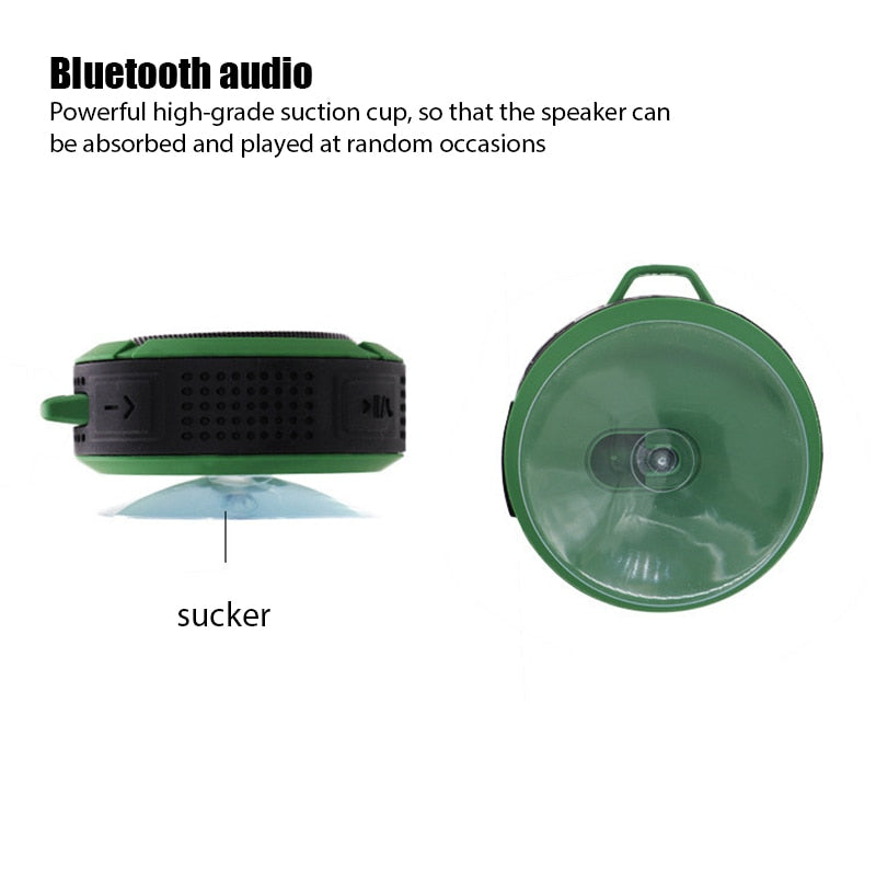 Portable Column Mini Bluetooth Speaker Waterproof Outdoor Shower Sound Box Wireless Car Subwoofe Loudspeaker For Phone Computer